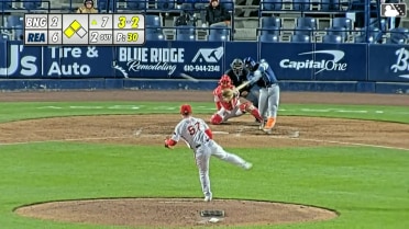Francisco Alvarez's two-run single