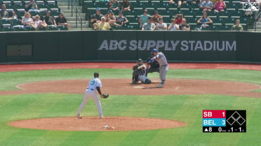 Triantos hits a solo homer for High-A South Bend
