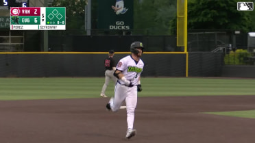 James Tibbs III powers his fifth homer of the year