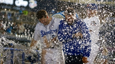Adams Celebrates 21st Birthday in Style with First Double-A Homer in Shuckers Win