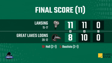Lugnuts Late-Game Power Defeats Loons 11-8 in 11 Innings