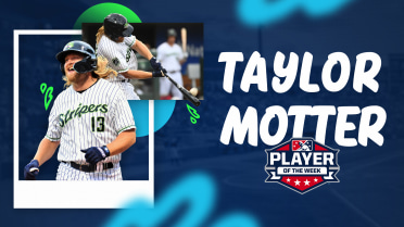 Taylor Motter Named International League Player of the Week
