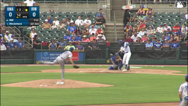 Kevin Alcántara's two-run homer