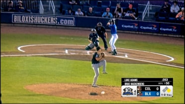 Drue Hackenberg throws six innings of one-run ball