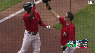 Kaelen Culpepper slugs sixth homer for Cedar Rapids