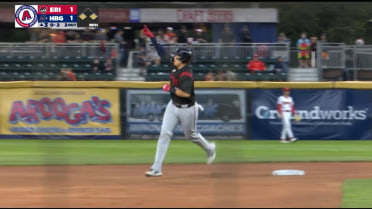 Thayron Liranzo's second homer of the year