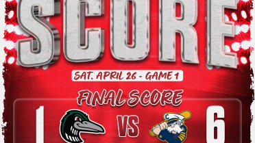 Loons Drop Doubleheader to Captains, Held to One Hit in Game Two