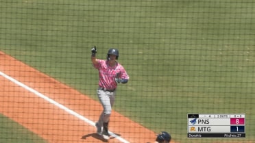 Troy Johnston crushes two homers vs. Montgomery