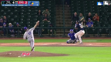 Jared Karros' sixth strikeout of the game