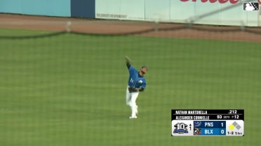 Bladimir Restituyo's incredible throw