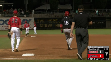Sal Stewart's four hits