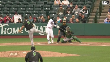 Zyhir Hope's third home run of the season