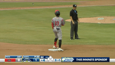 Luis Peña's three-double game