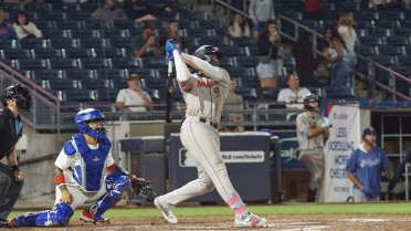 Pena's Blast Punctuates Extra-Inning Victory