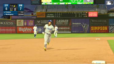 Emmanuel Rodriguez's third homer of the season
