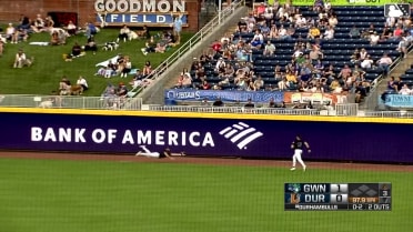 Tristan Peters' diving catch