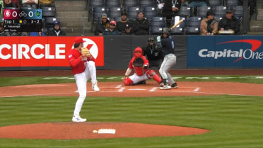 Trey Yesavage fans five in hitless start