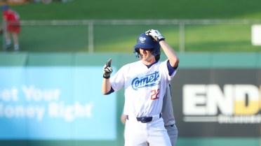 Comets Hit Three Homers to Win Series Finale with Bees, 12-10