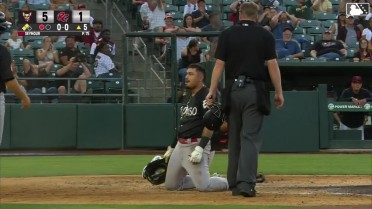 Tirso Ornelas' inside the parker home run