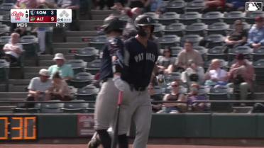 Spencer Jones' solo home run