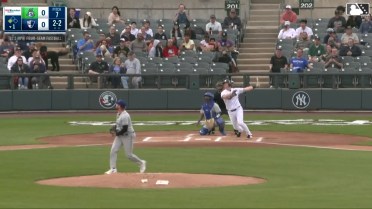 DJ LeMahieu hits an RBI double