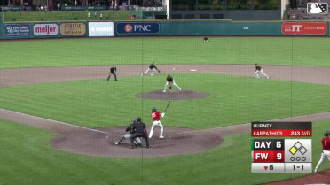 Reds prospect Jonah Hurney turns bizarre double play