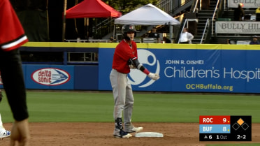Robert Hassell III's three-hit game