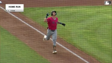 Kemp Alderman slugs his eighth homer of the year