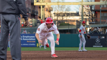 Saggese three-run homer not enough for Redbirds in opener against Tides