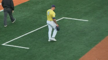 Frankie Montas strikes out three