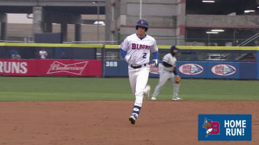 Riley Tirotta's first homer of the season