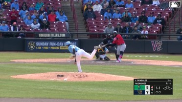 Gabriel Gonzalez's solo home run