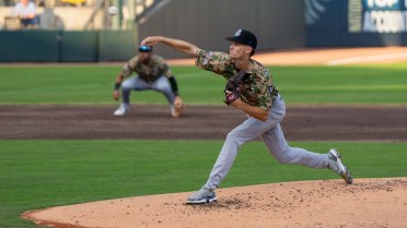 DeBerry Tosses Gem in Double-A Debut, Shuckers Bats Break Out in 8-4 Win