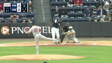Spencer Jones' first Triple-A homer