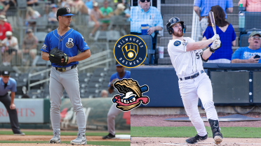 Crow, Adams Named Brewers Minor League Pitcher, Player of the Month
