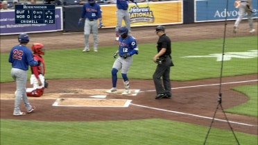 Devonte Brown First Triple-A Home Run