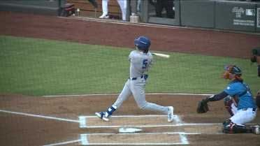 Alex Freeland's first multi-homer game of the season