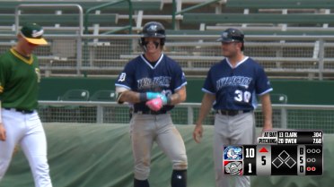 Max Clark's first career four-hit game