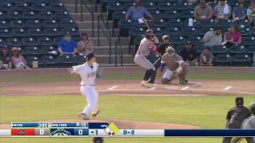 Blake Wolters dazzles with three stirkeouts