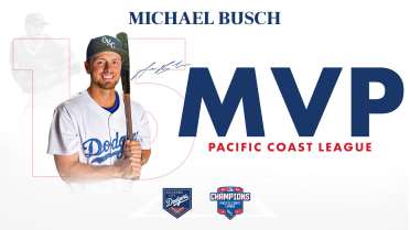 Michael Busch Named 2023 Pacific Coast League Most Valuable Player