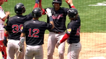 Blake Sabol cranks two dingers for Worcester