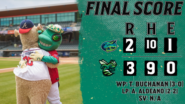 Burgess, Guerra Give GreenJackets Comeback Win