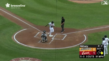 Gonzales belts sixth homer for Curve