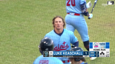 Luke Keaschall's solo homer
