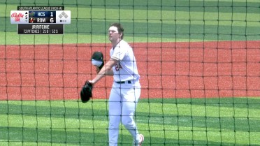 JR Ritchie's sixth strikeout of the day
