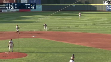Termarr Johnson makes a sliding play