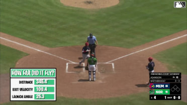 J.J. Wetherholt's two-run home run