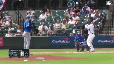 Bobby Miller's 4th strikeout in Triple-A