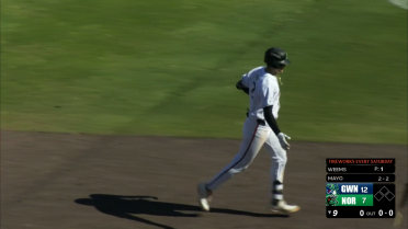 Mayo reaches in nine straight plate appearances