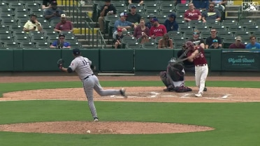 Thomas Saggese hammers a solo home run